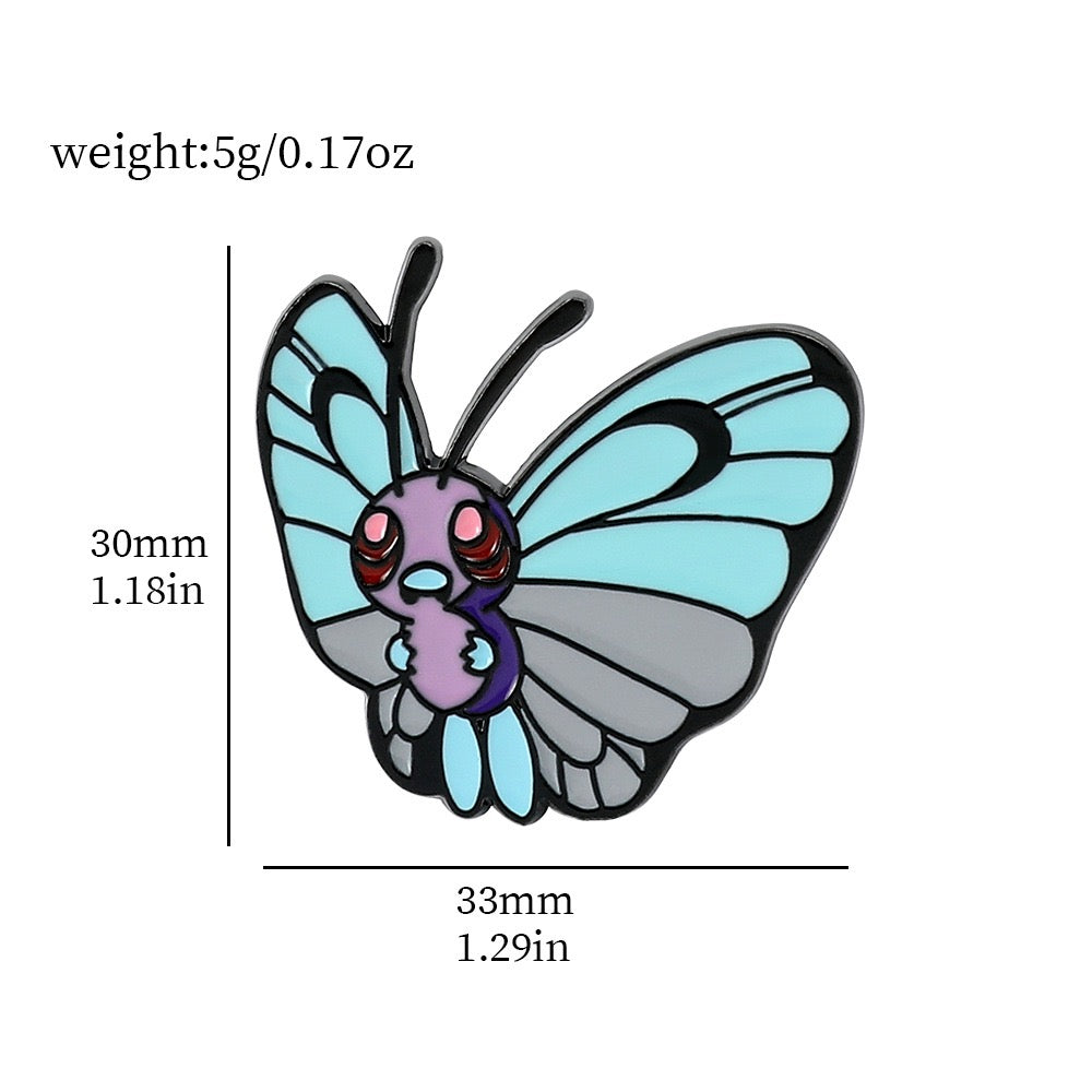 Pokémon Metal Enamel Pin