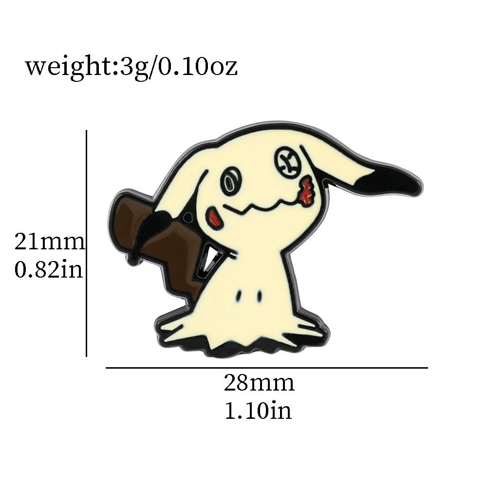 Pokémon Metal Enamel Pins