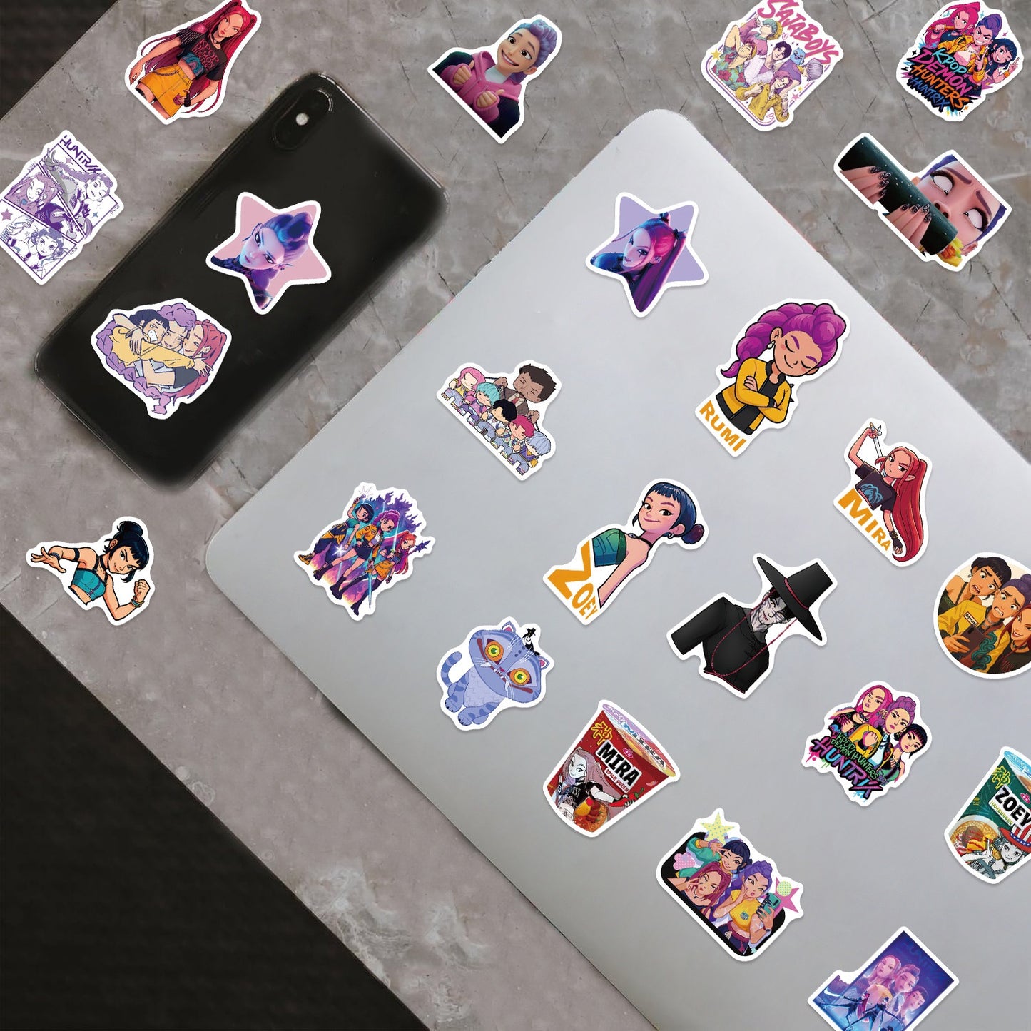 K-Pop Demon Hunter Stickers – 60PCS Pack