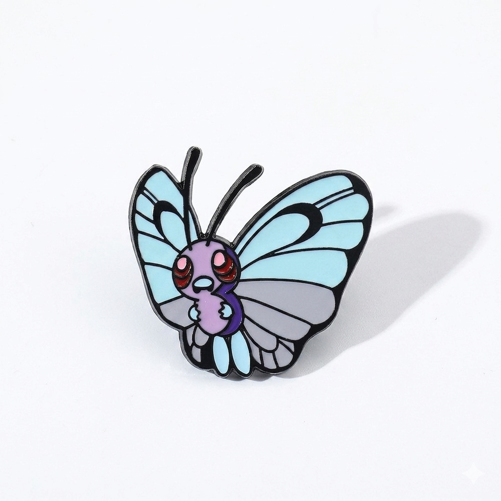 Pokémon Metal Enamel Pin