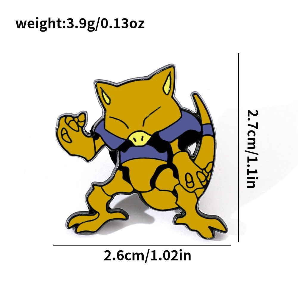 Pokemon Metal Enamel Pins