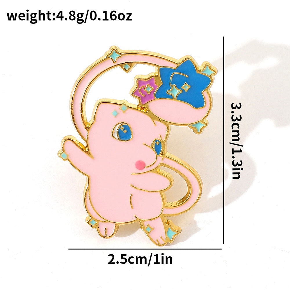 Pokémon Metal Enamel Pins