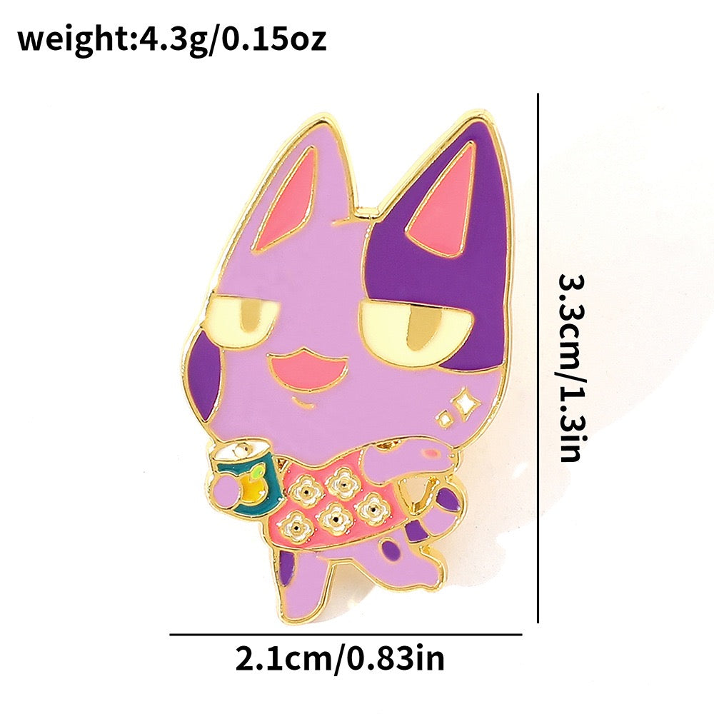 Pokémon Metal Enamel Pins