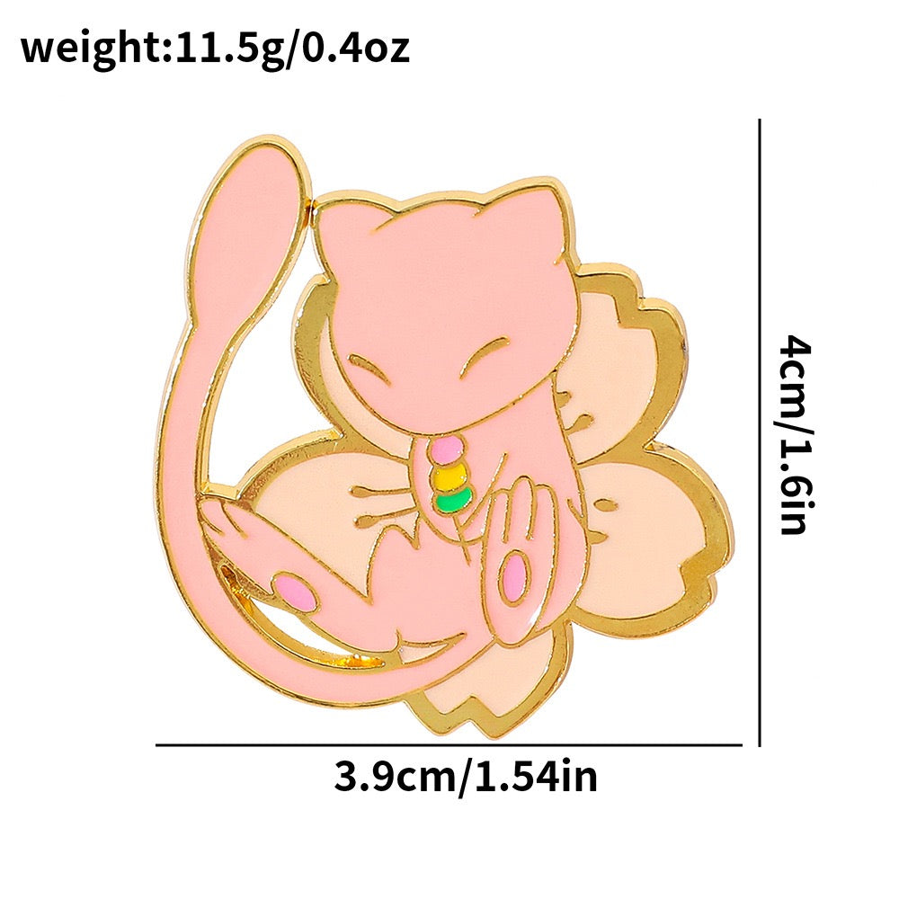 Pokémon Metal Enamel Pins