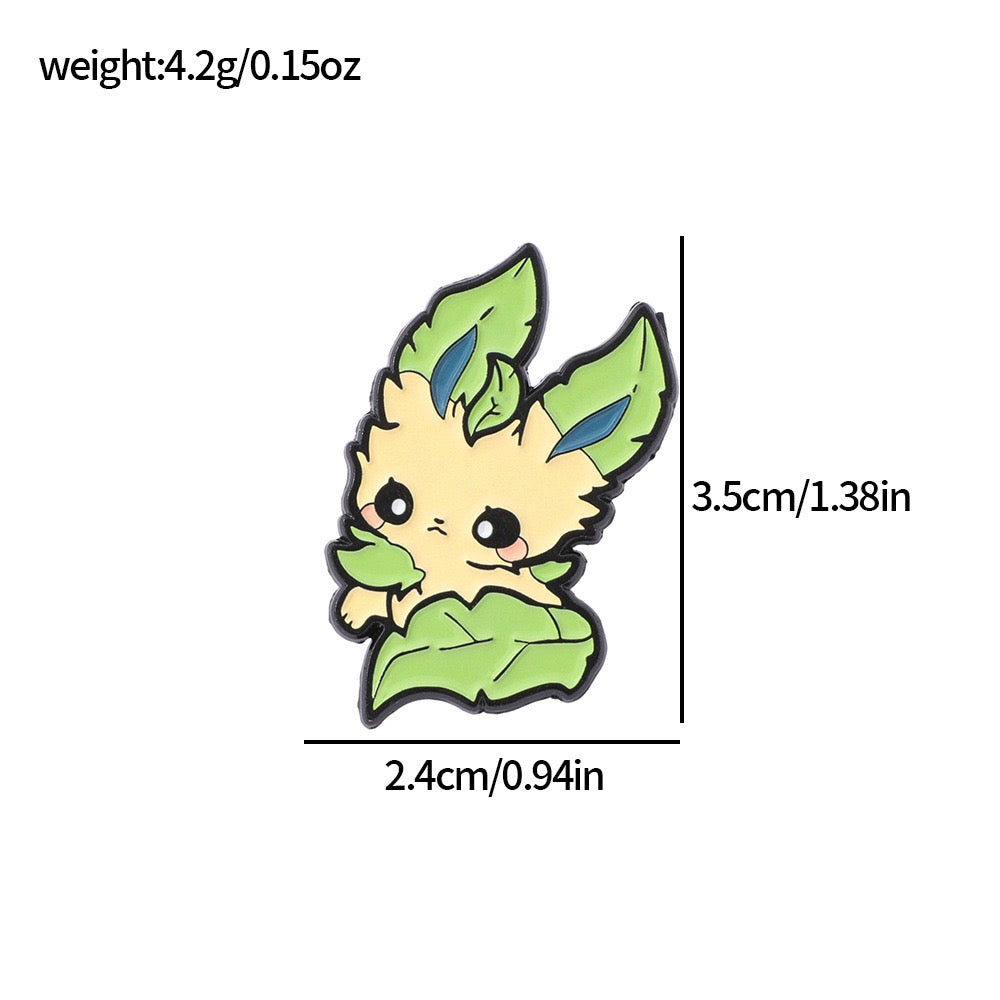 Pokémon Metal Enamel Pins