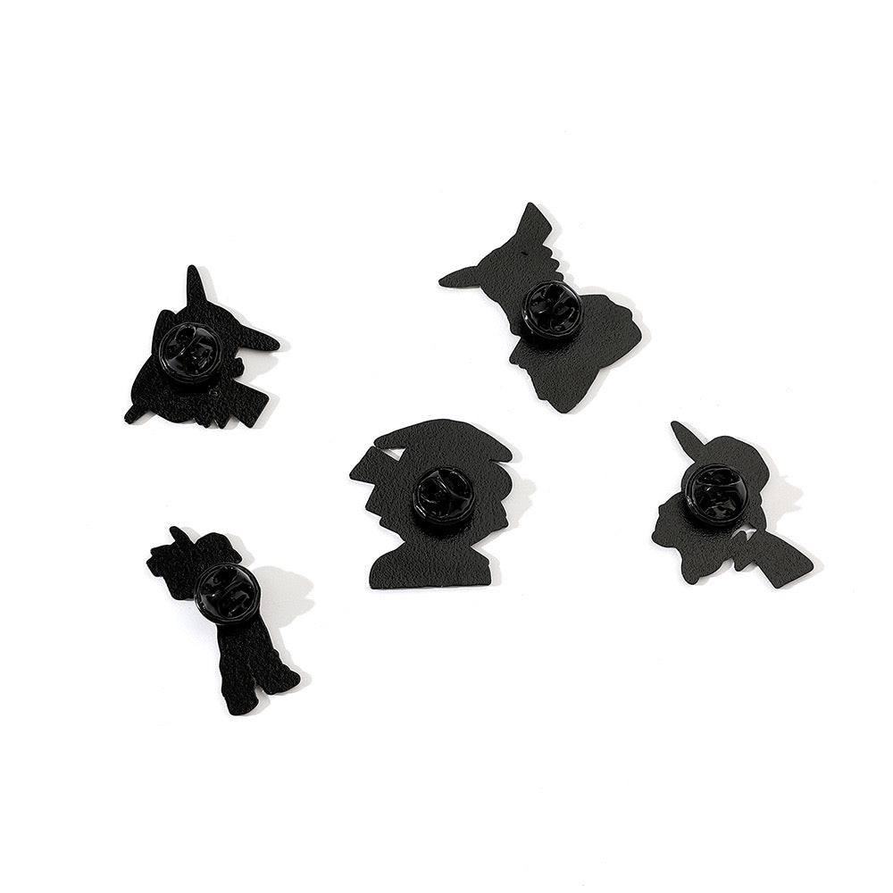 Pokémon Metal Enamel Pins