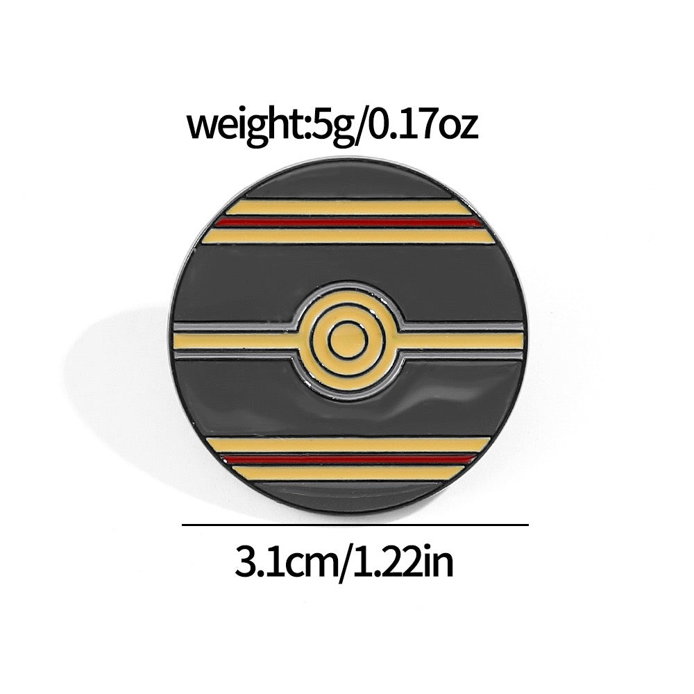 Pokémon Metal Enamel Pins