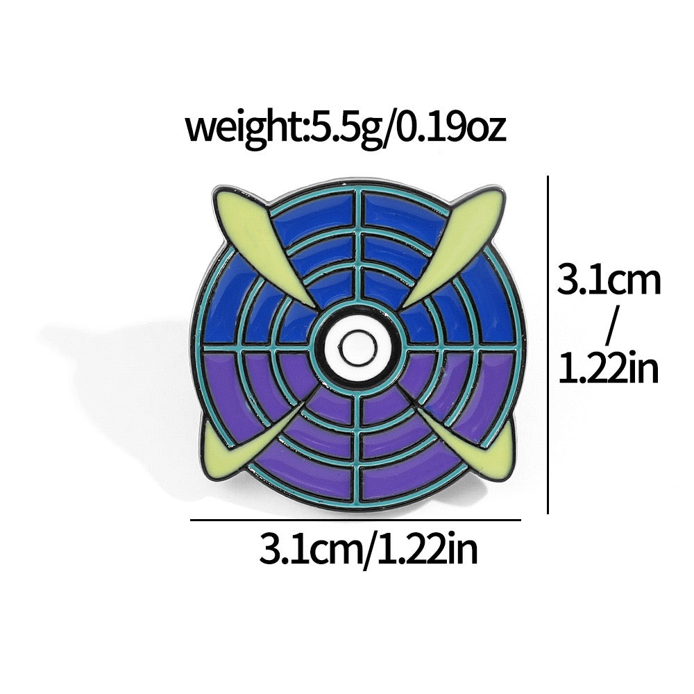 Pokémon Metal Enamel Pins