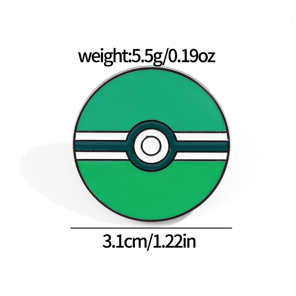 Pokémon Metal Enamel Pins
