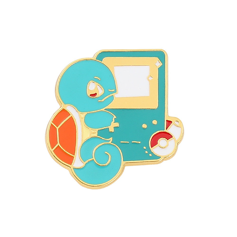 Pokémon Metal Enamel Pins