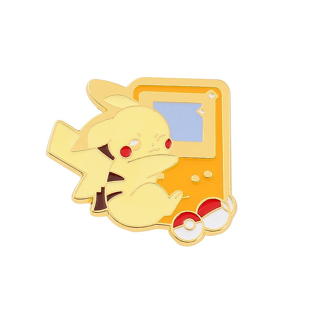 Pokémon Metal Enamel Pins
