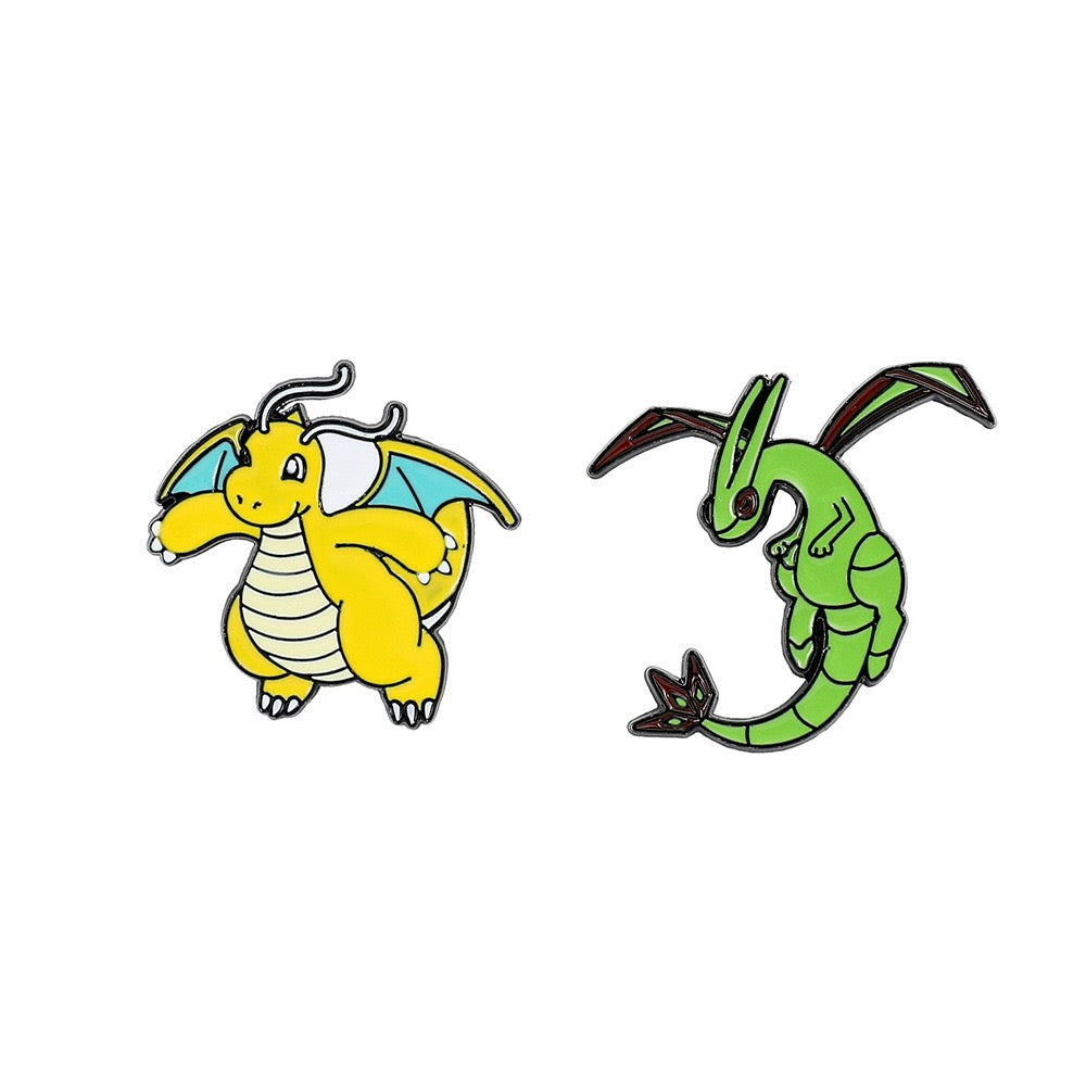 Pokémon Metal Enamel Pins