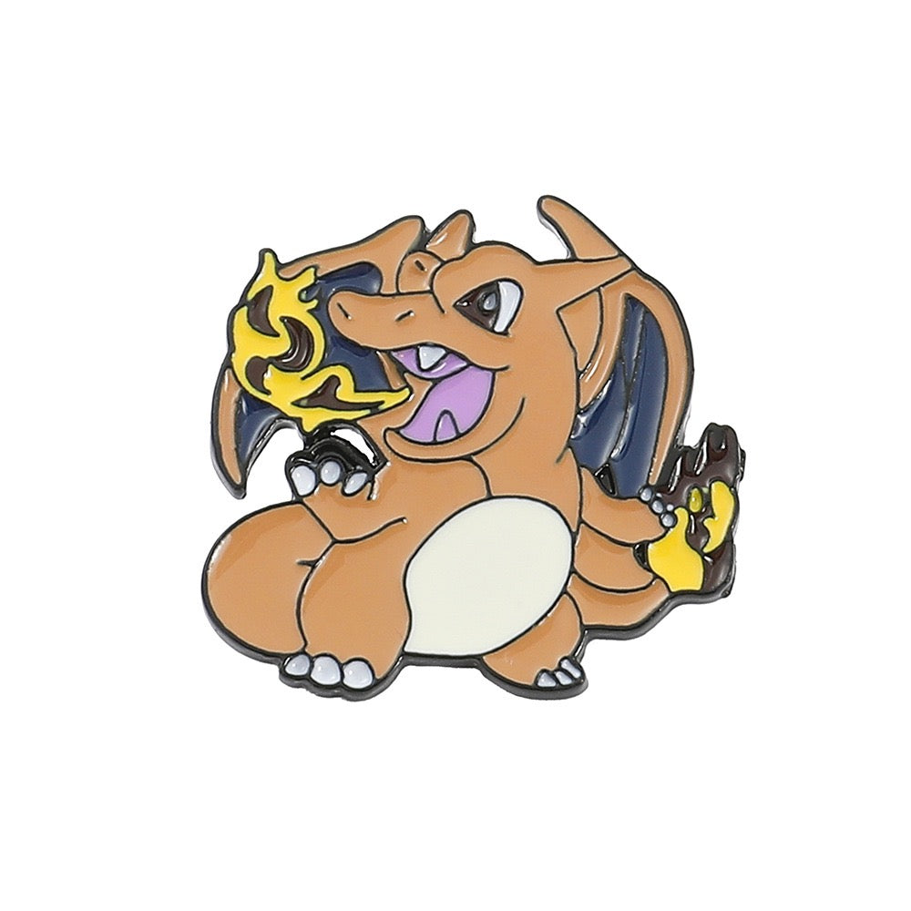 Pokémon Metal Enamel Pins