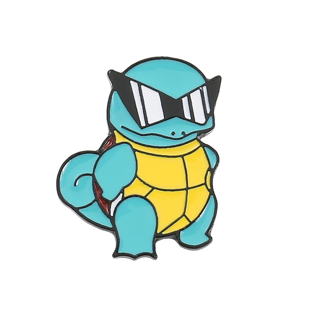 Pokémon Metal Enamel Pins