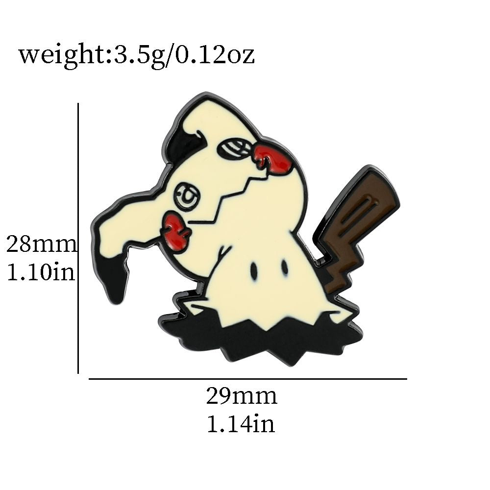 Pokémon Metal Enamel Pins