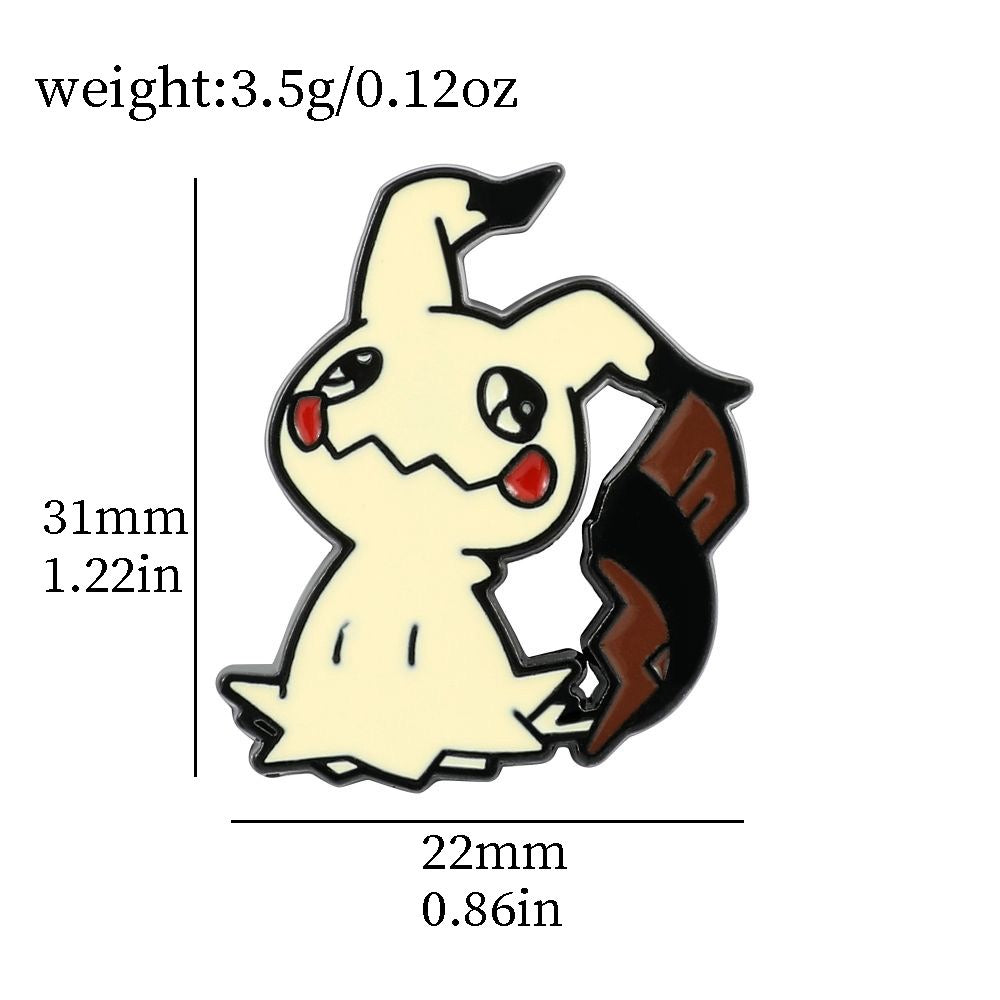 Pokémon Metal Enamel Pins