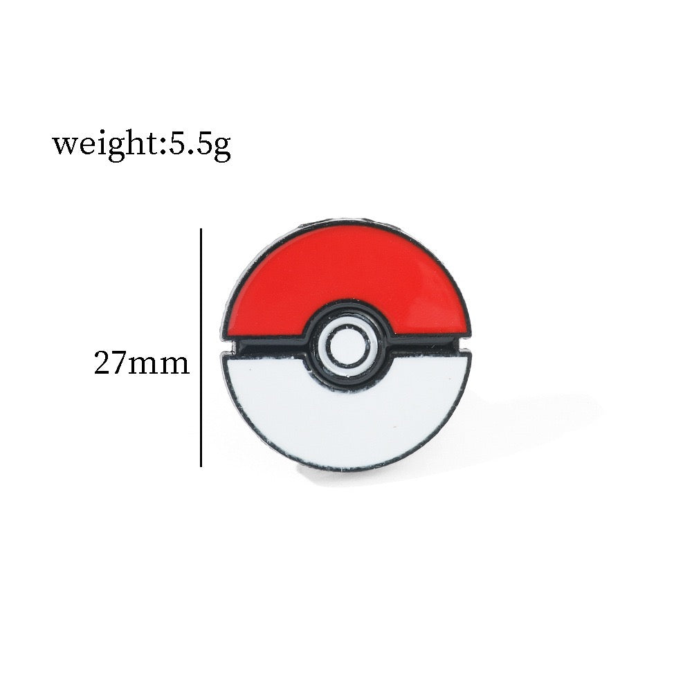 Pokémon Metal Enamel Pins
