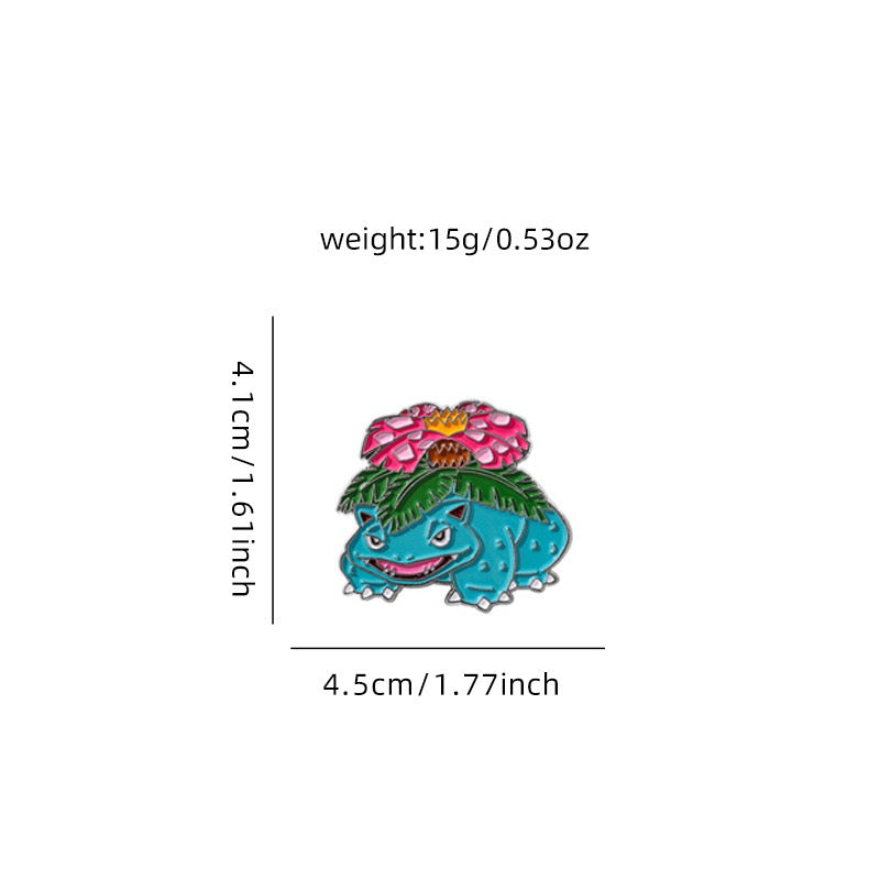 Pokémon Metal Enamel Pins