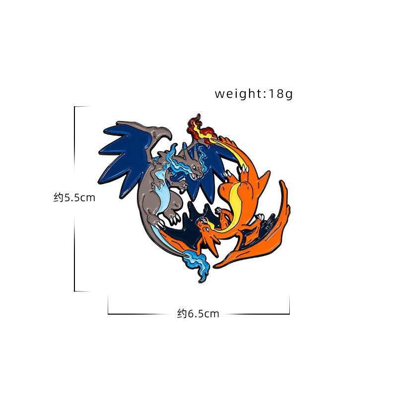 Pokémon Metal Enamel Pins