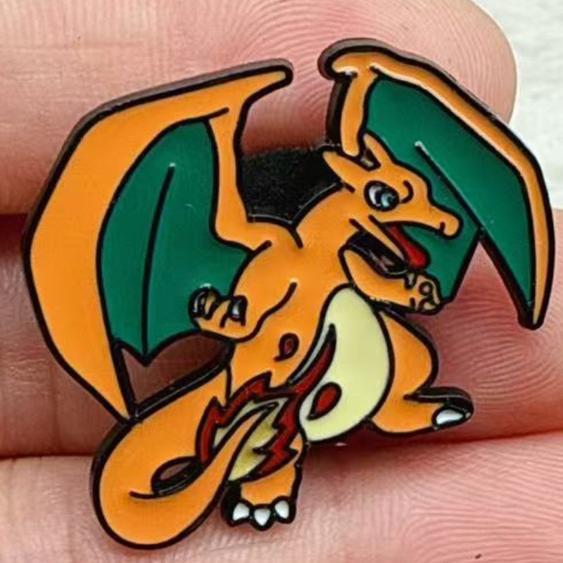 Pokémon Metal Enamel Pins