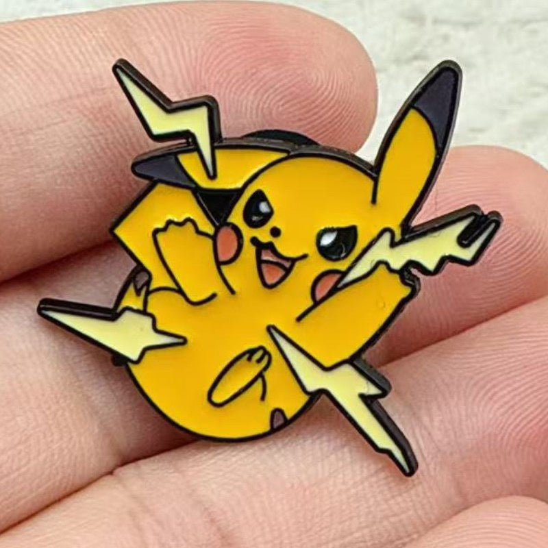 Pokémon Metal Enamel Pins