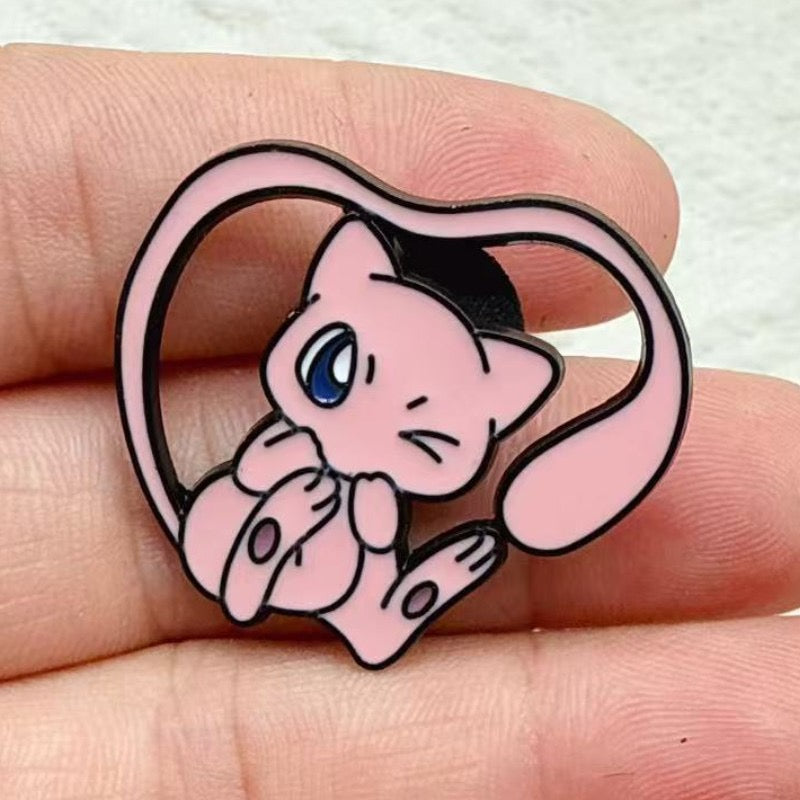 Pokémon Metal Enamel Pins