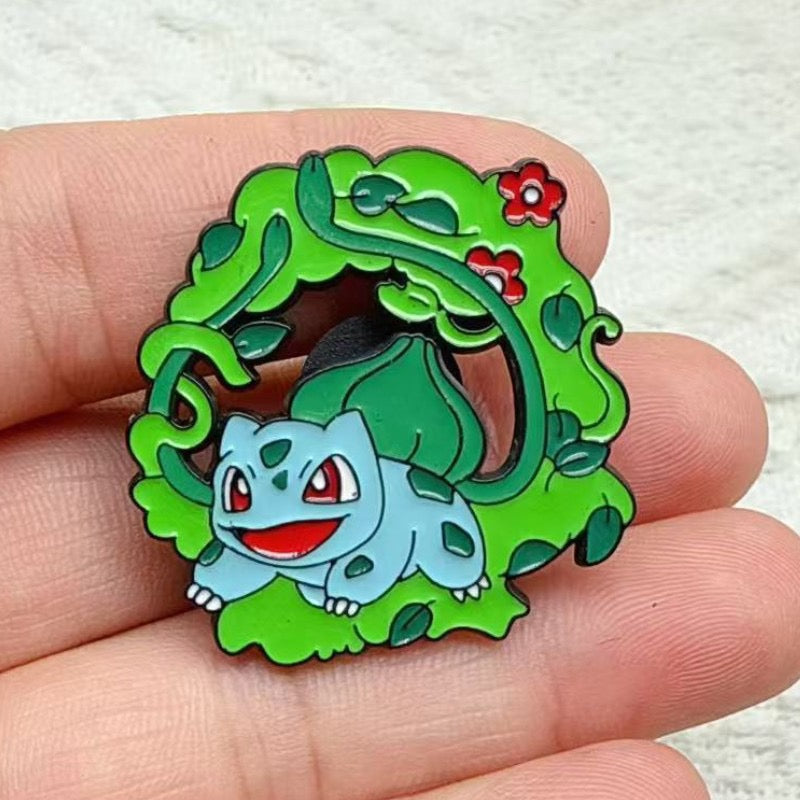 Pokémon Metal Enamel Pins