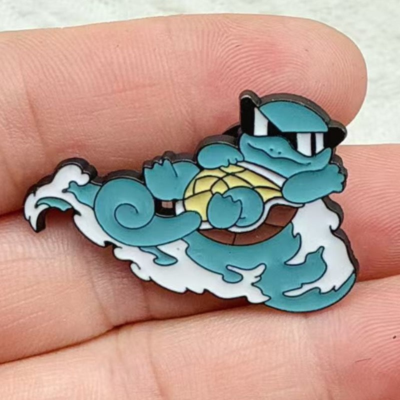 Pokémon Metal Enamel Pins