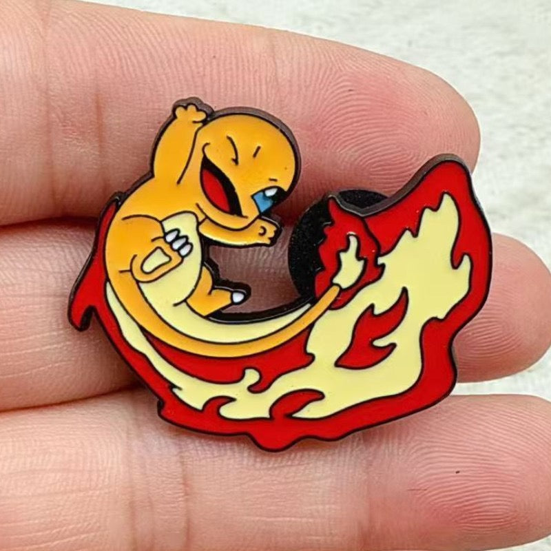 Pokémon Metal Enamel Pins