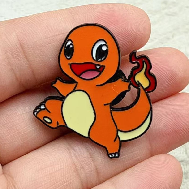 Pokémon Metal Enamel Pins