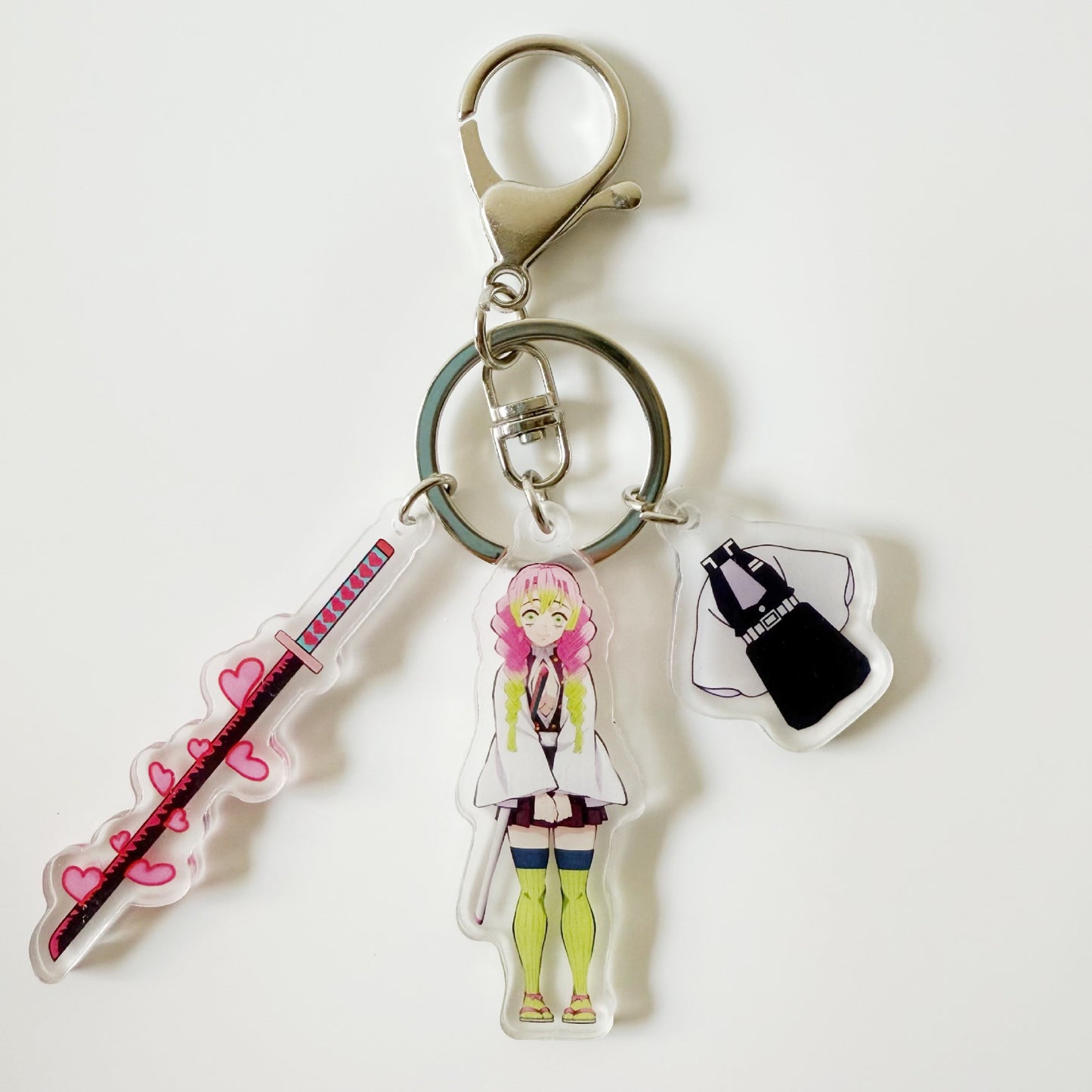 Anime-Inspired Demon Slayer Character Keychains