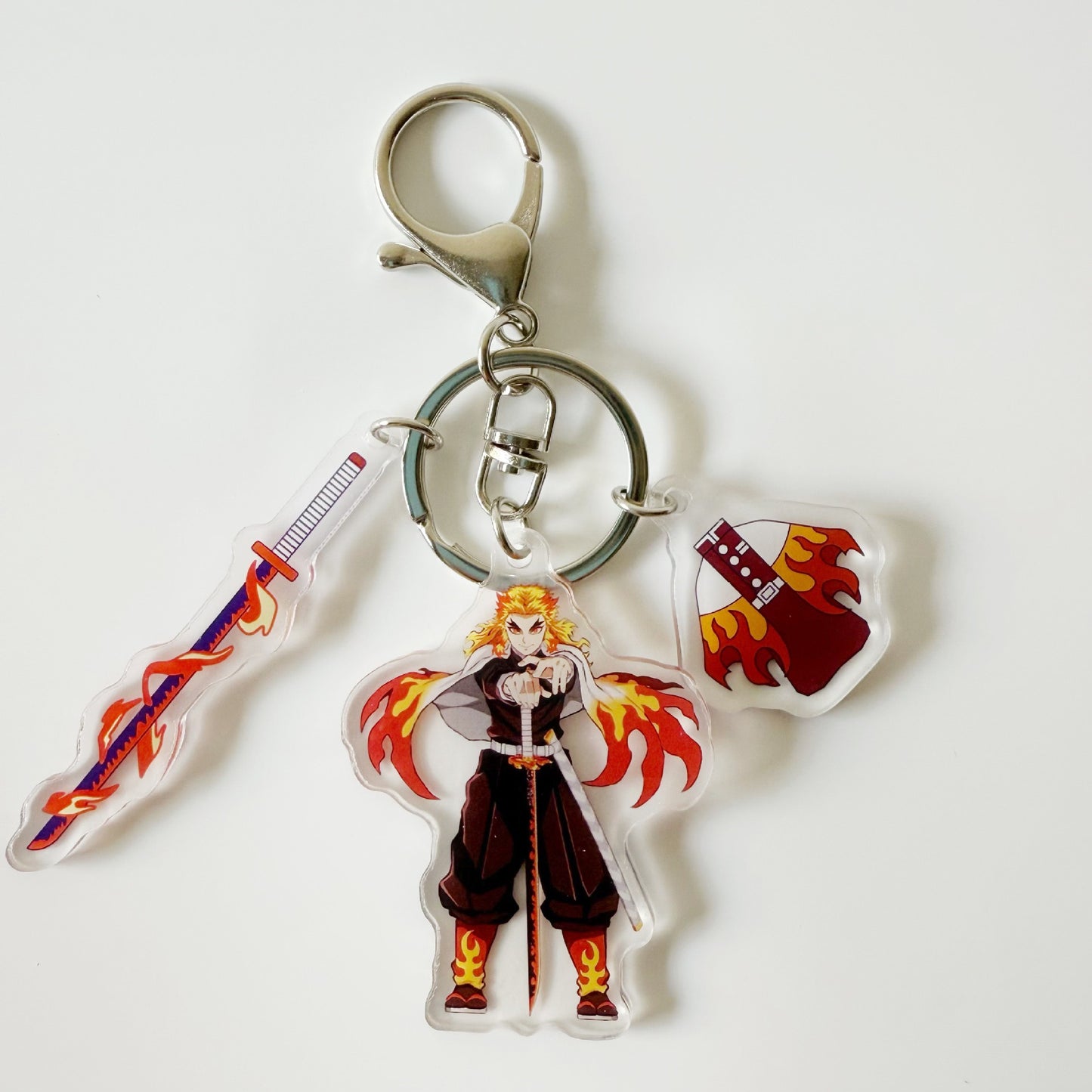 Anime-Inspired Demon Slayer Character Keychains