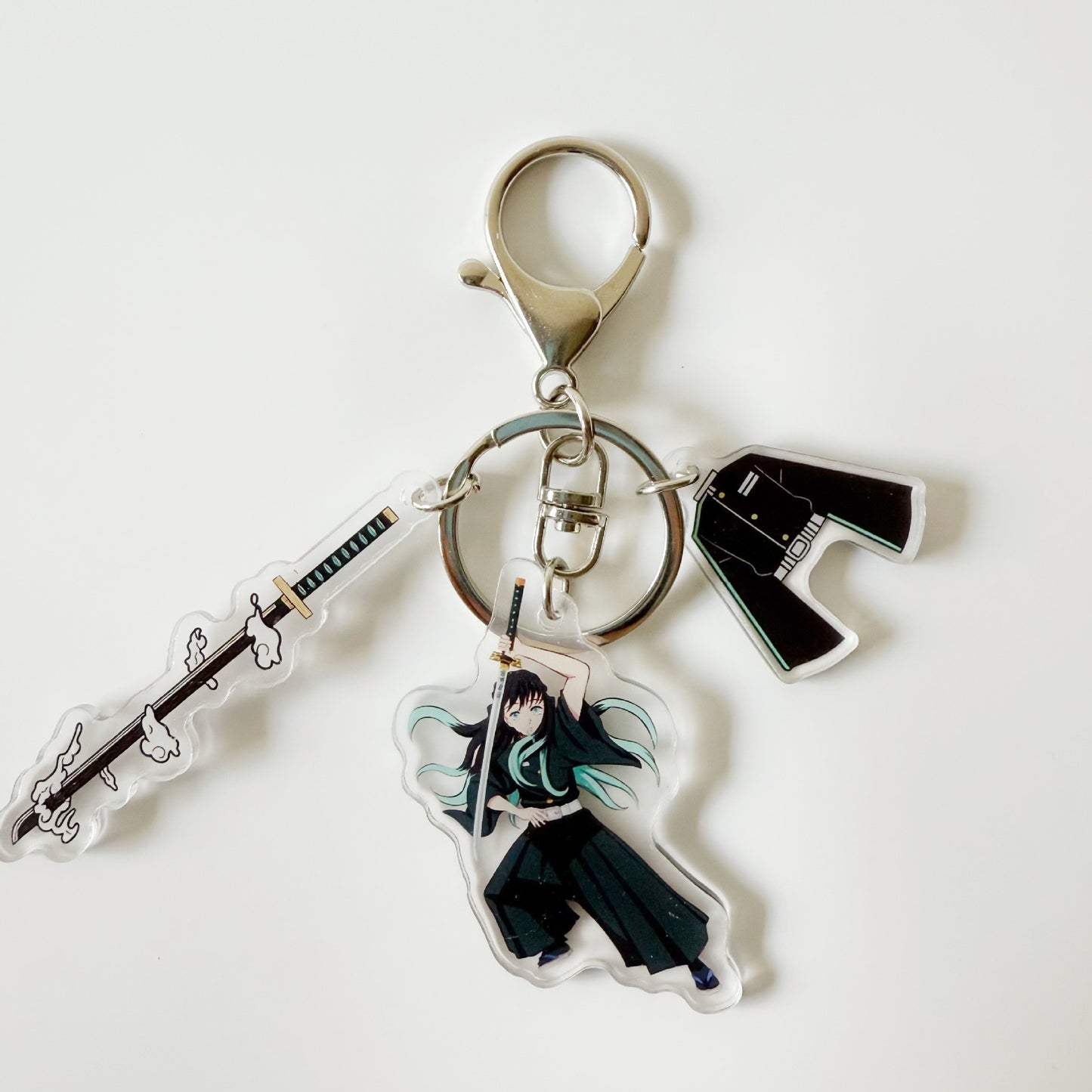 Anime-Inspired Demon Slayer Character Keychains
