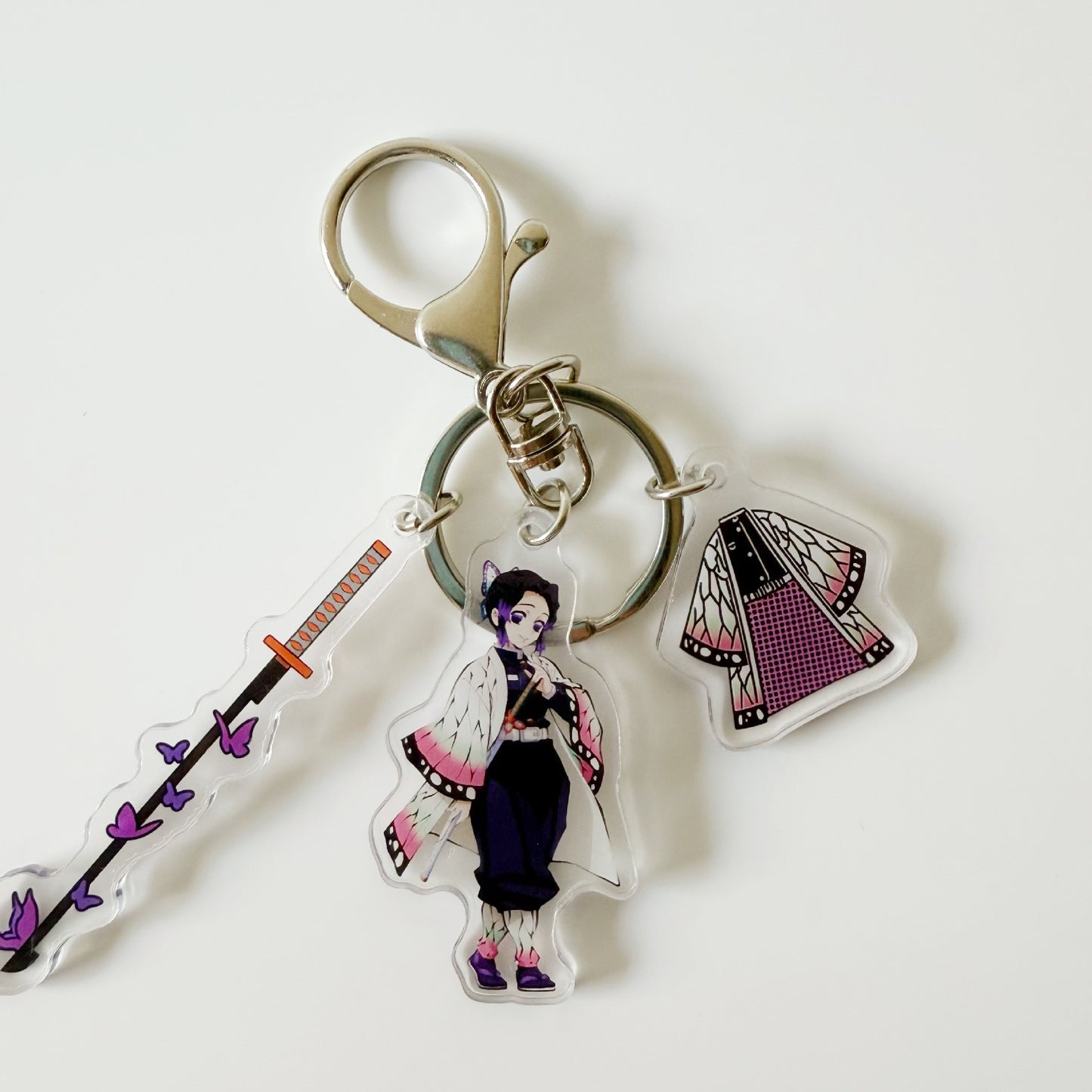 Anime-Inspired Demon Slayer Character Keychains