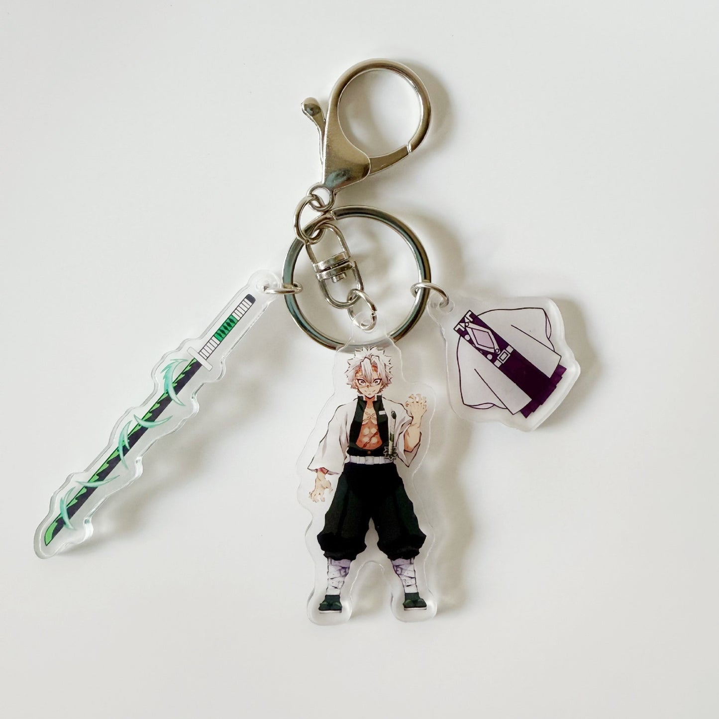 Anime-Inspired Demon Slayer Character Keychains