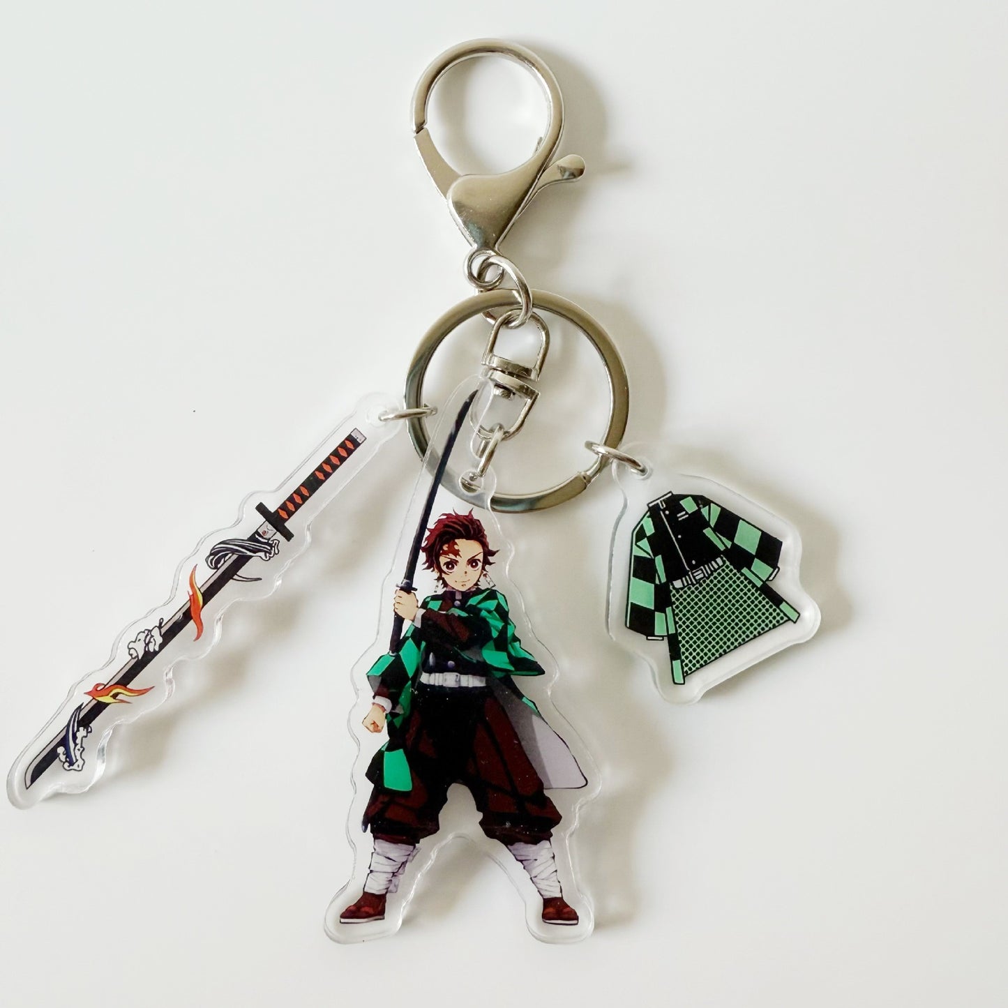 Anime-Inspired Demon Slayer Character Keychains
