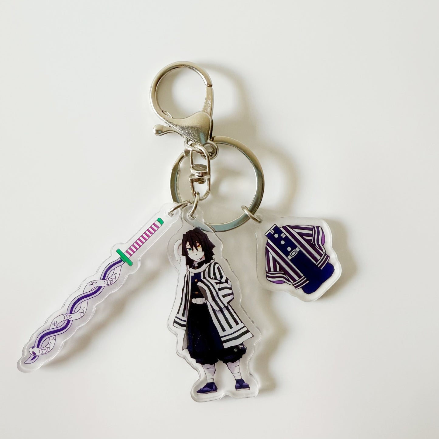 Anime-Inspired Demon Slayer Character Keychains