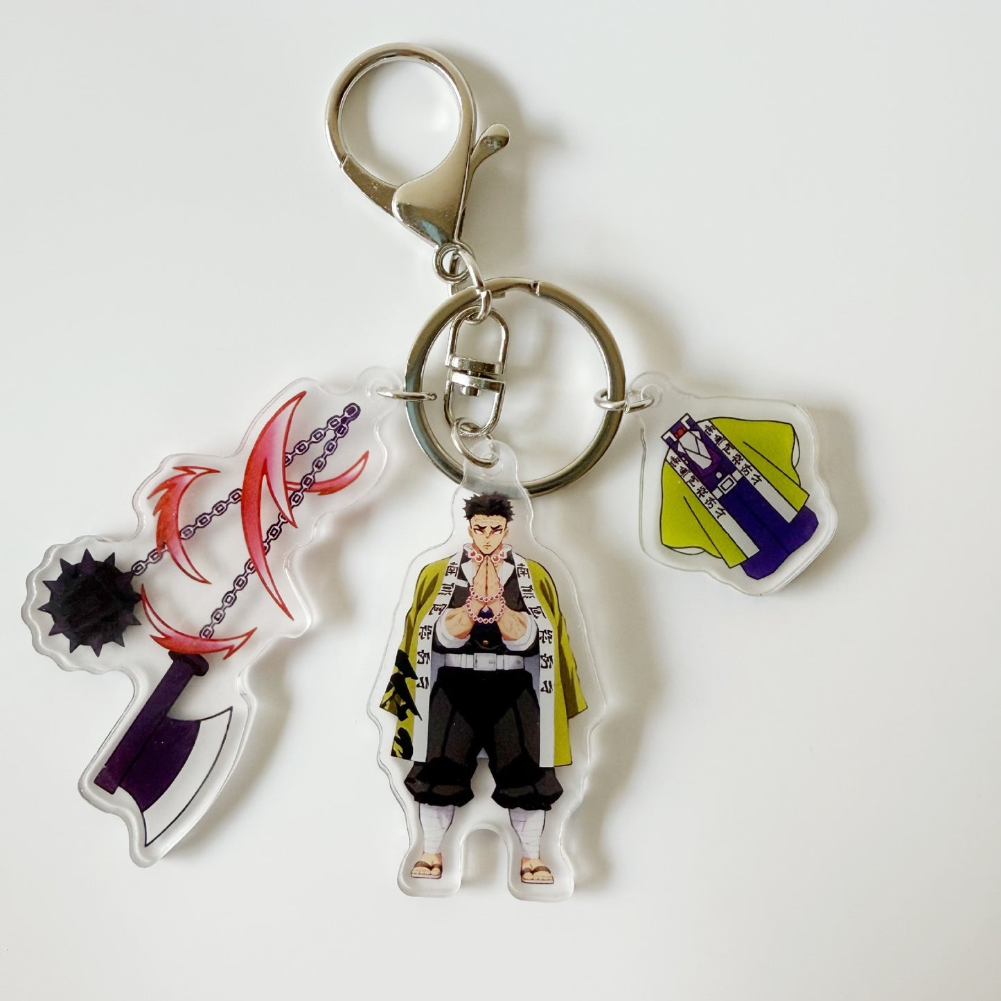 Anime-Inspired Demon Slayer Character Keychains