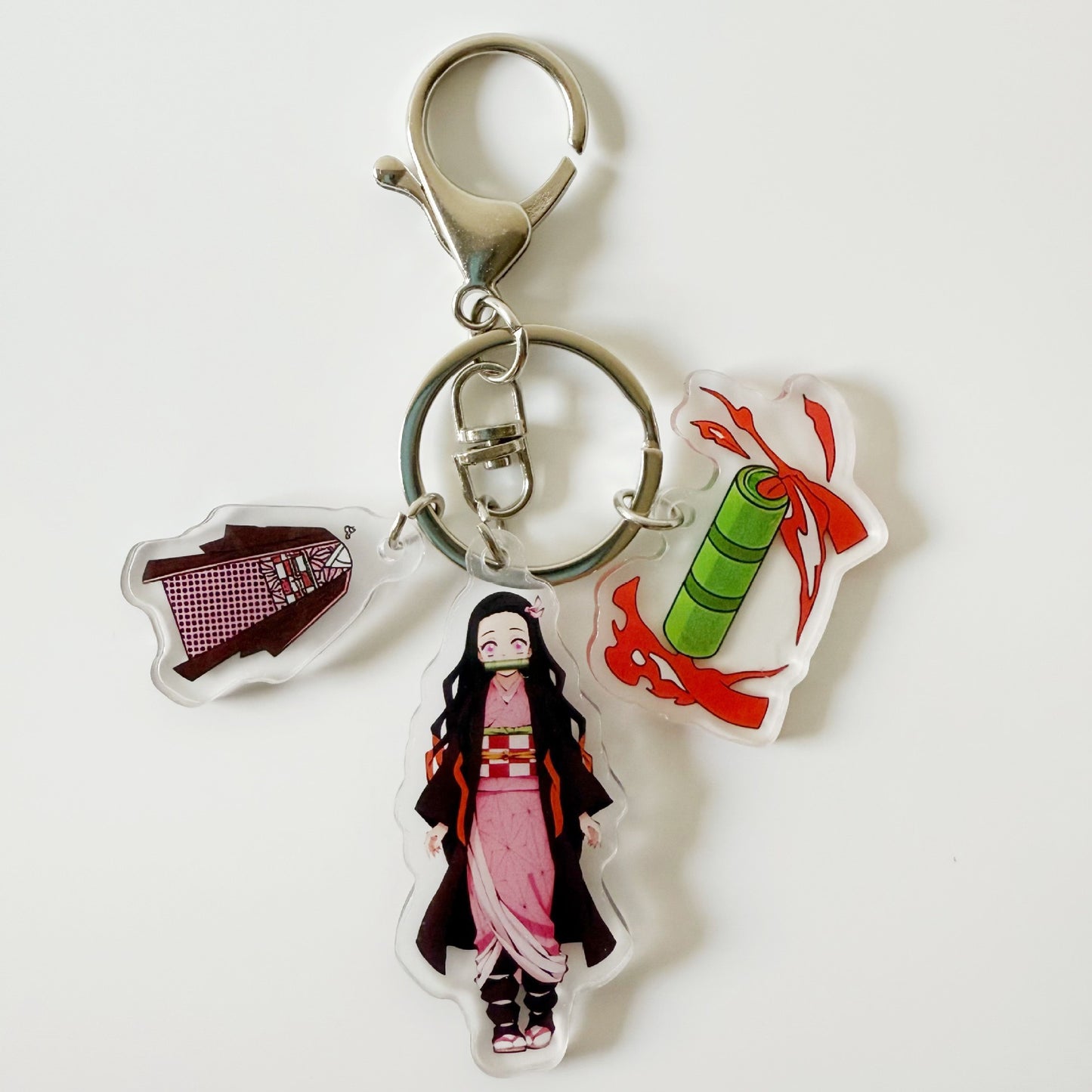 Anime-Inspired Demon Slayer Character Keychains