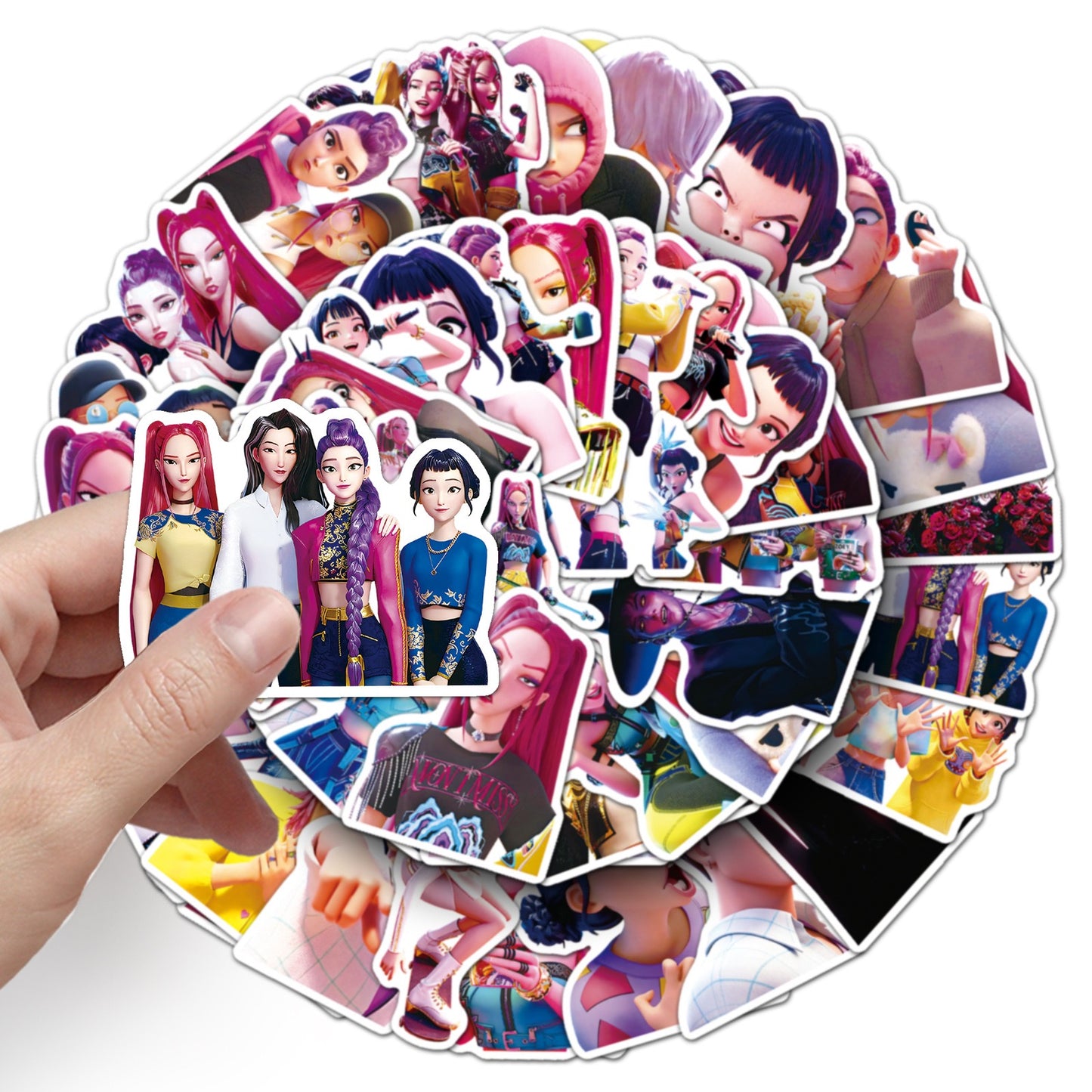 K-Pop Demon Hunter Stickers – 50PCS Pack