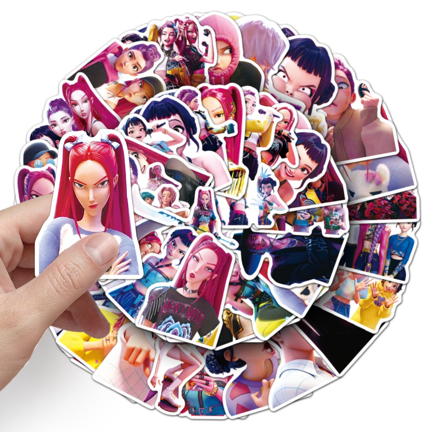 K-Pop Demon Hunter Stickers – 50PCS Pack